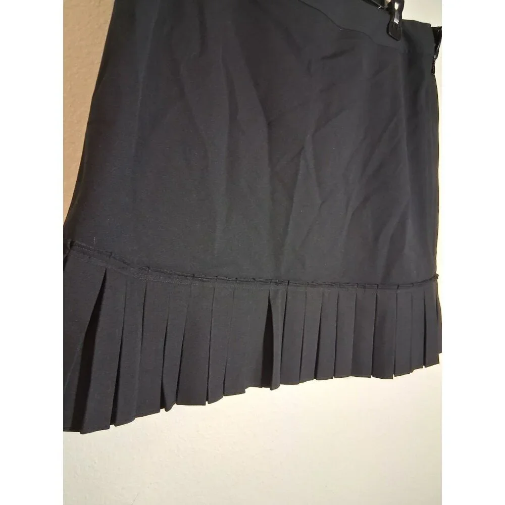 VTG John Paul Richard Skirt Uniform Retro Y2K Business Casual Office Black Sz 8
